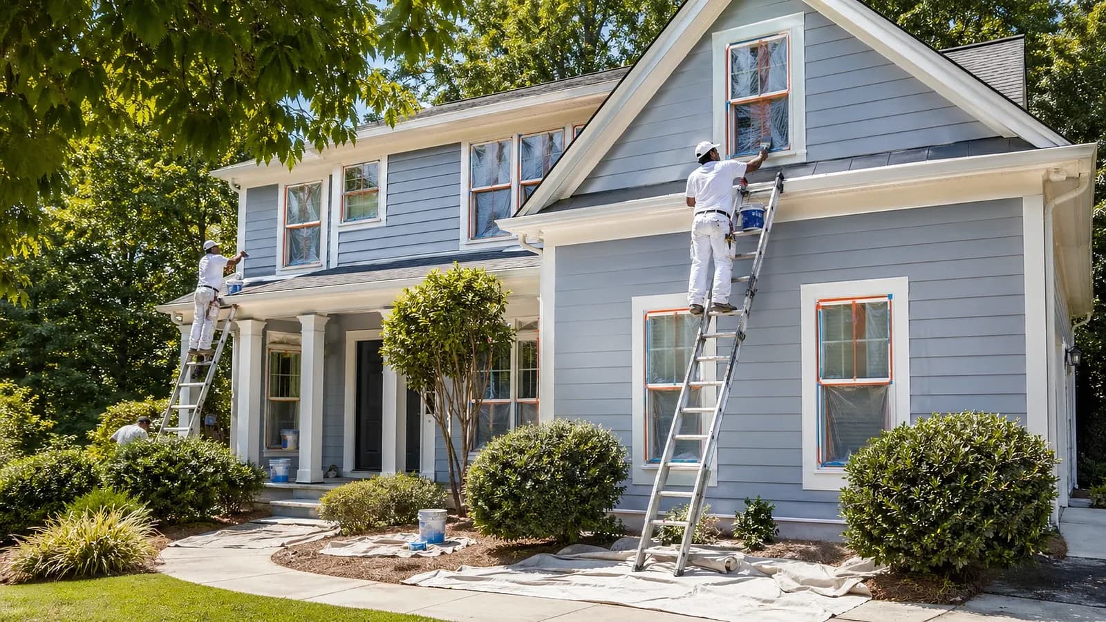 Exterior Painting project reference near Downtown Woodstock, Woodstock, Georgia