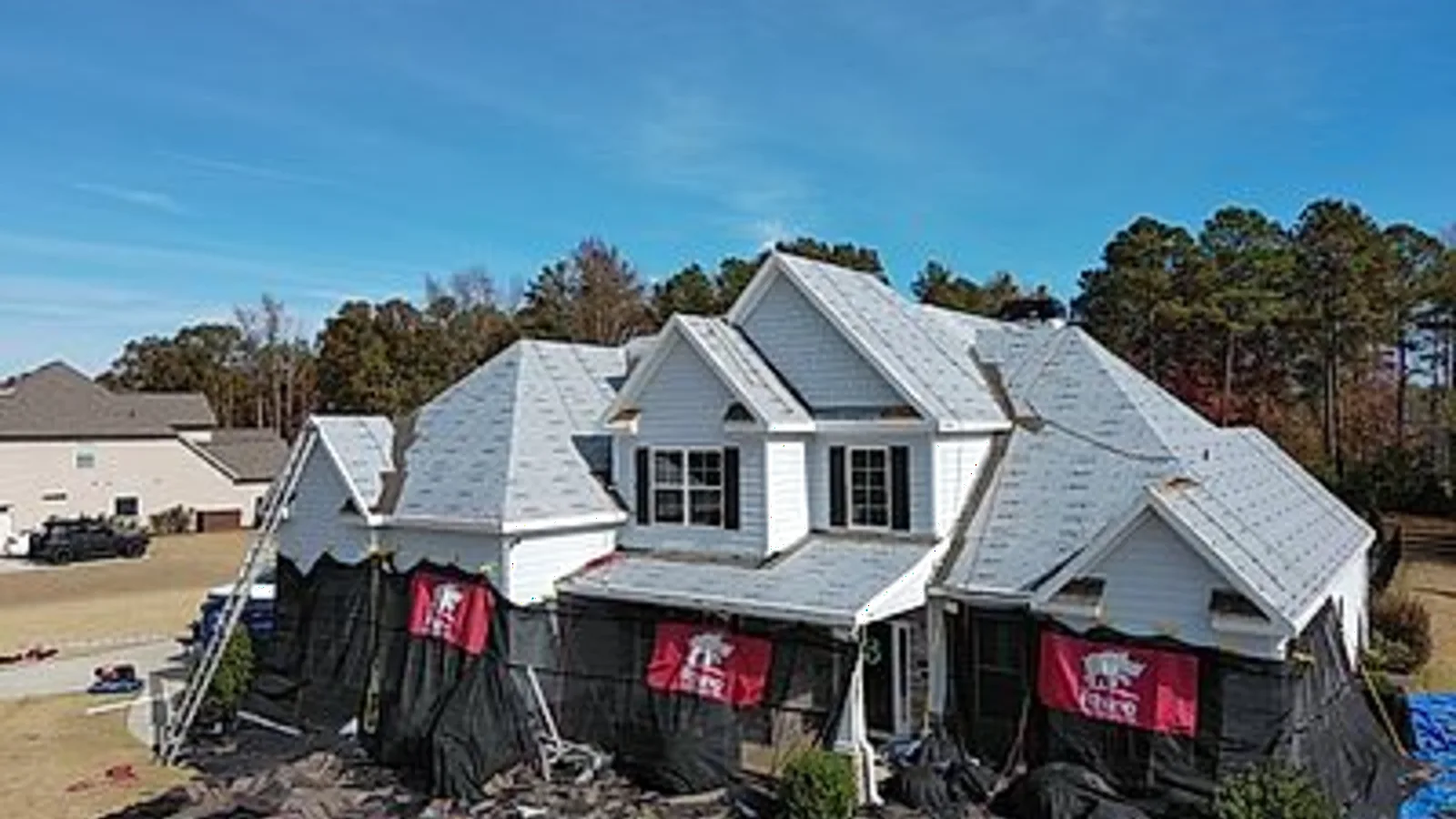 Roof Repair project reference near Downtown Woodstock, Woodstock, Georgia