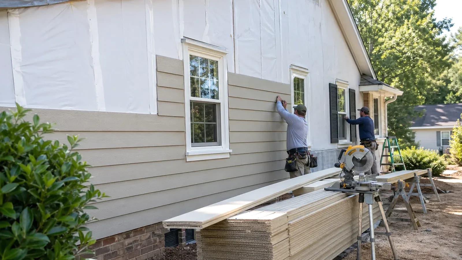 Siding Installation project reference near Whitlock Heights, Marietta, GA