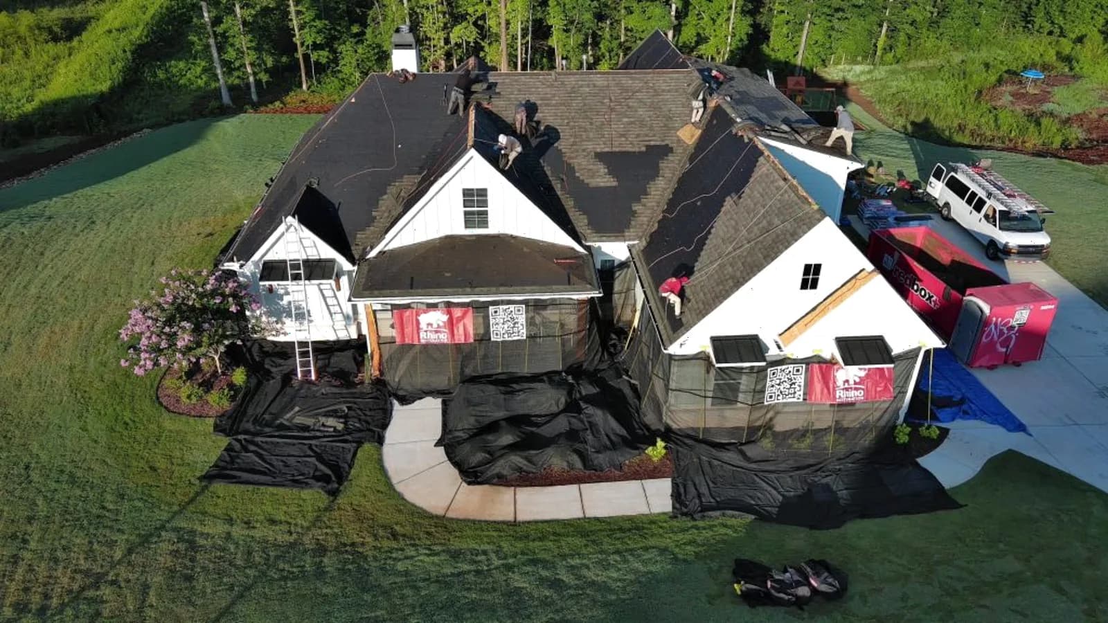 Storm Damage Roof Repair project reference near Whitlock Heights, Marietta, GA