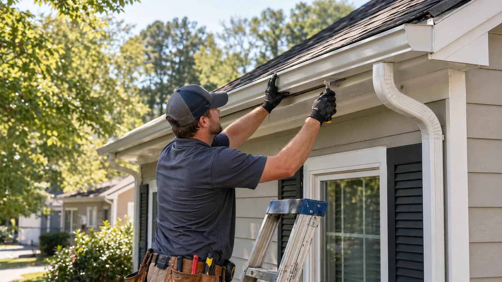 Gutter Replacement project reference near Sandy Plains, Marietta, GA