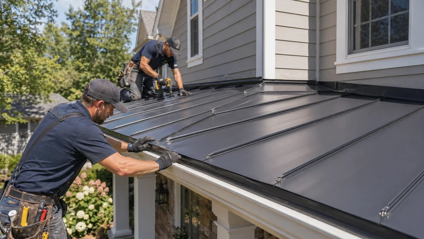 Metal Roofing Installation project reference near East Cobb, Marietta, GA