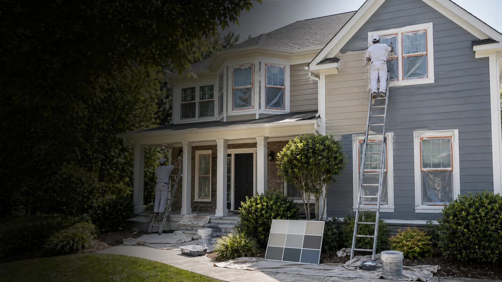 Painting project reference near East Cobb, Marietta, GA