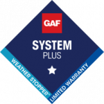 GAF System Plus limited warranty badge