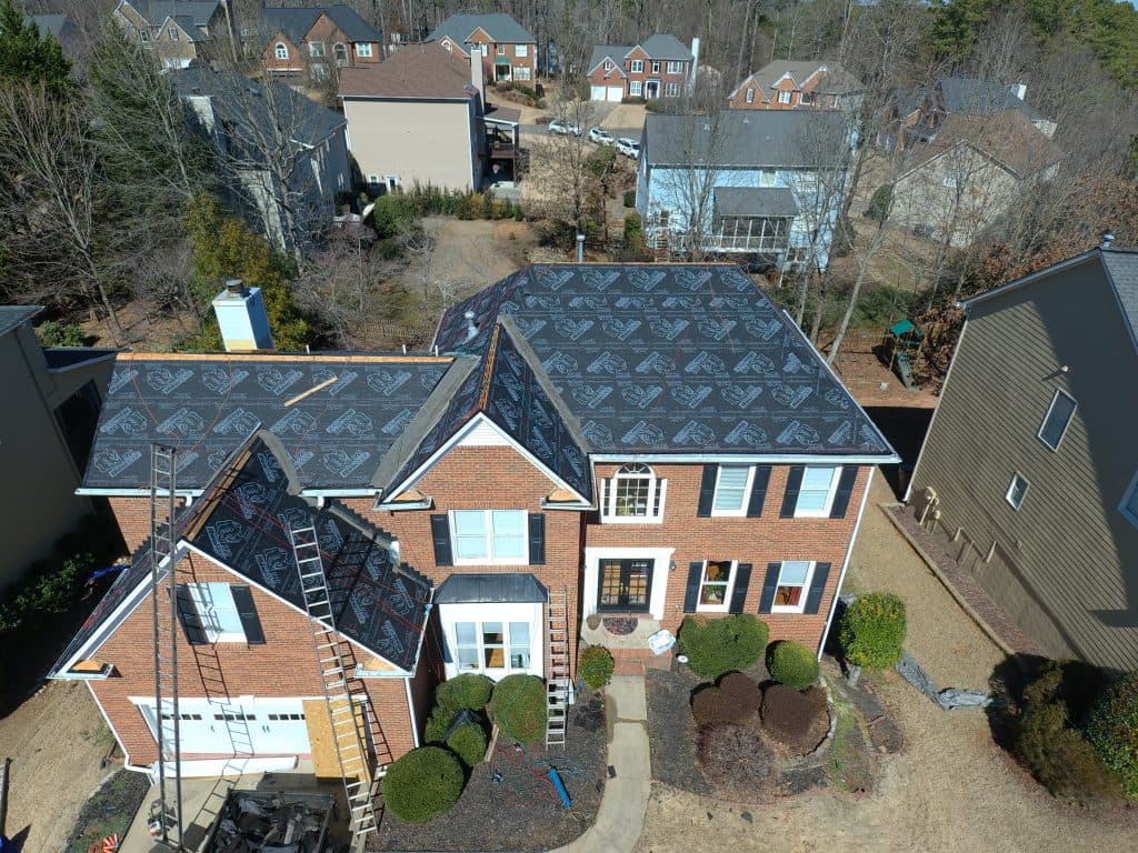 Shingle Roof Repair project reference near East Cobb, Marietta, GA