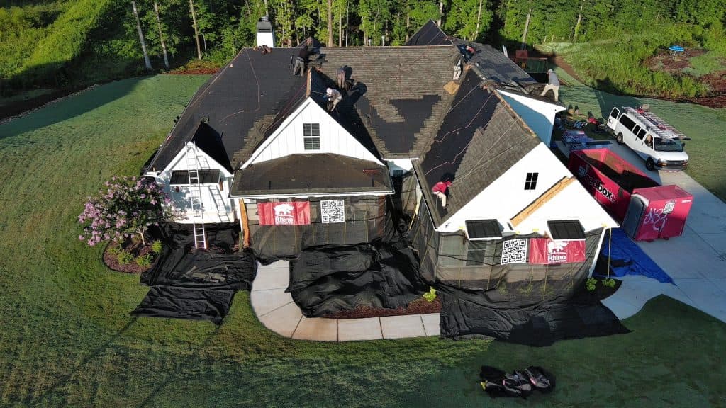 Rhino Restoration project reference for Blackwell / Canton Road, GA homeowners